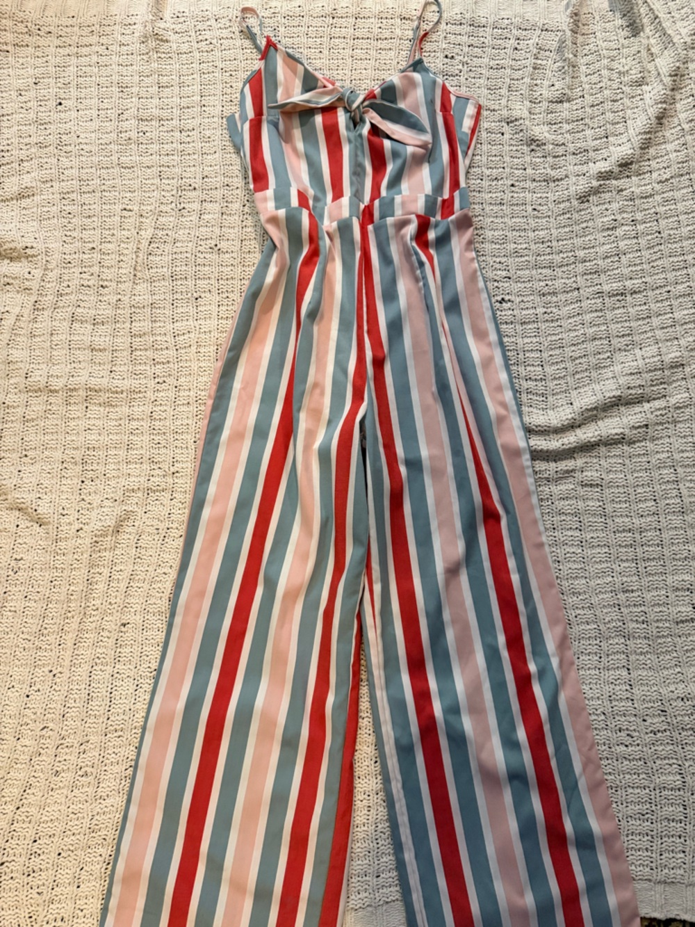 Striped Summer Jumpsuit